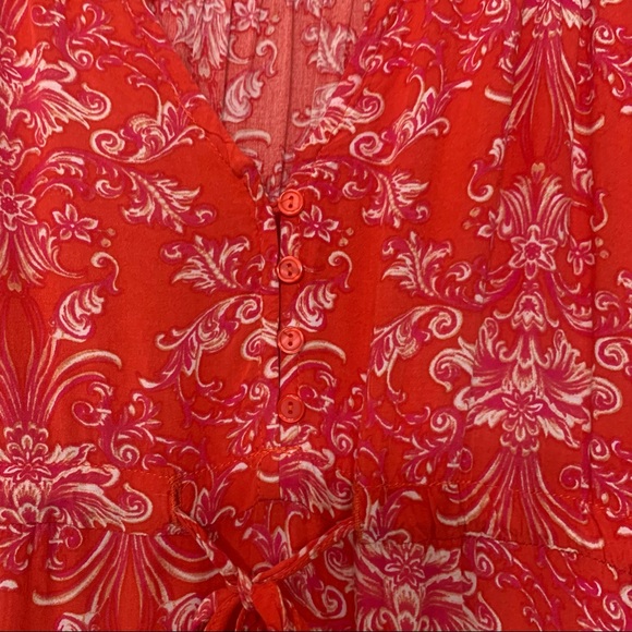 Abel the Label strawberry kisses maxi dress size XS - Picture 7 of 10